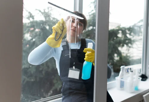 Nettoyage de vitres intérieures et extérieures à la Neuville-aux-Joûtes
